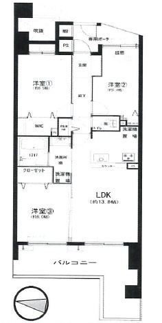 【間取り】 | ダイアパレスワンダースケープ