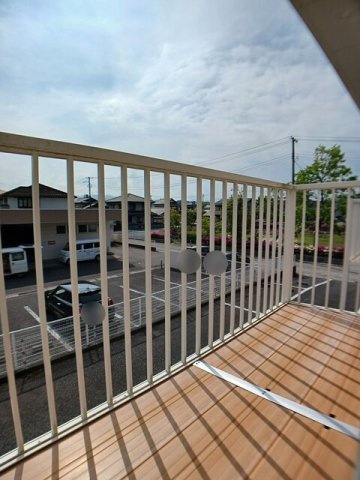 ファミリーサトウのバルコニー