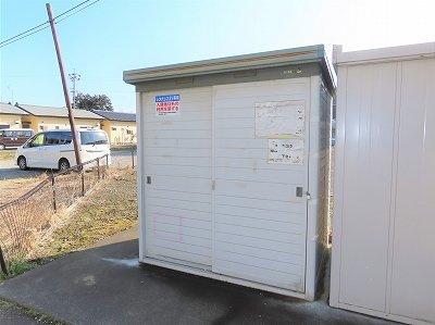 レオパレスファーストステージＳのその他|敷地内にゴミ庫が設置されておりゴミ捨てに便利です