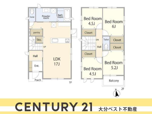 AG-HOUSE　ゆめが丘　A棟の間取り|図面と現況が異なる場合は現況を優先させていただきます。