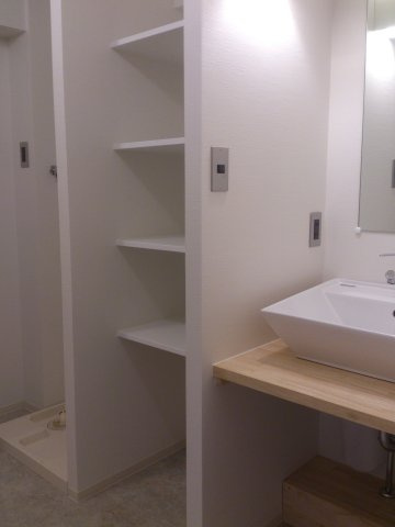 アルファ八田の洗面所