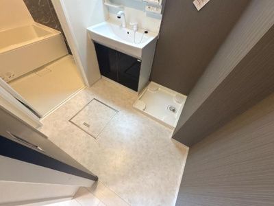 【洗面所】 | グランディール　ルリアン | 脱衣所