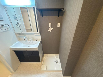 【洗面所】 | グランディール　ルリアン | 洗濯機置場