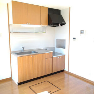 メゾンプチシャトー出口B館のキッチン