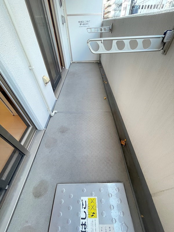 エステムプラザ神戸大開通ルミナスのバルコニー