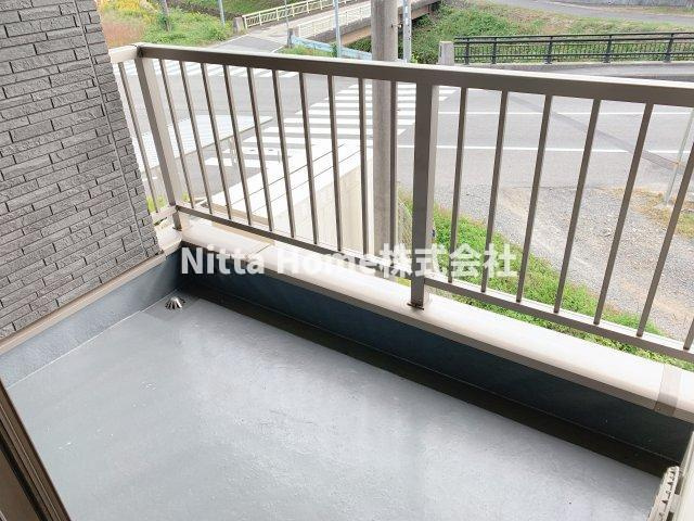 丹波篠山市北のアパートのバルコニー|南向きのバルコニーです！！