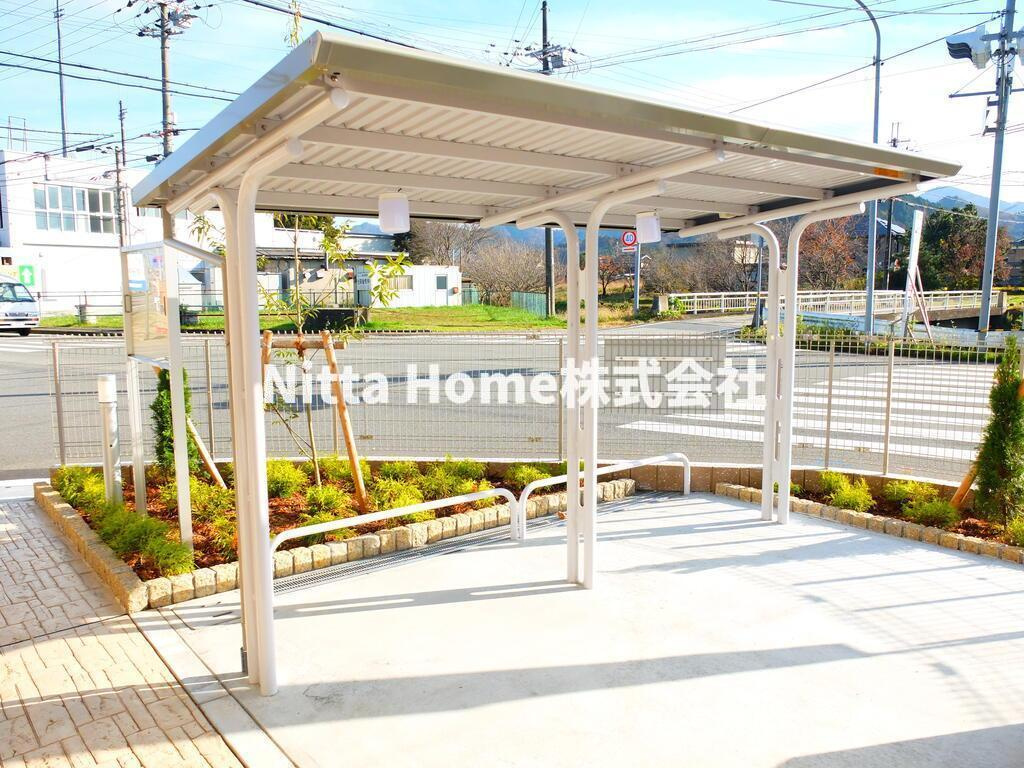丹波篠山市北のアパートのその他共用部分|敷地内に駐輪場あります！！