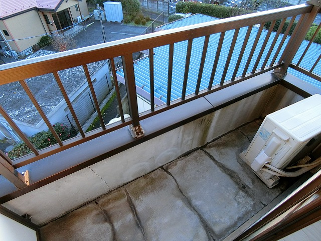 プレジールのバルコニー