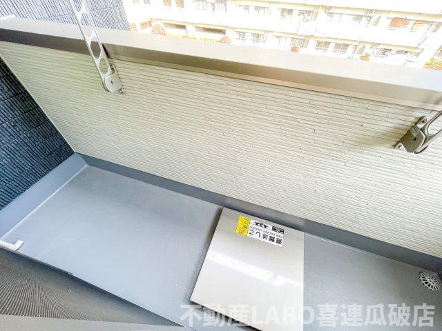 フジパレス長原サウスのバルコニー