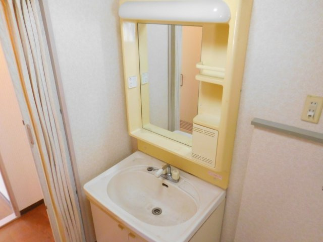 高槻市芝生町１丁目の賃貸マンションの洗面所
