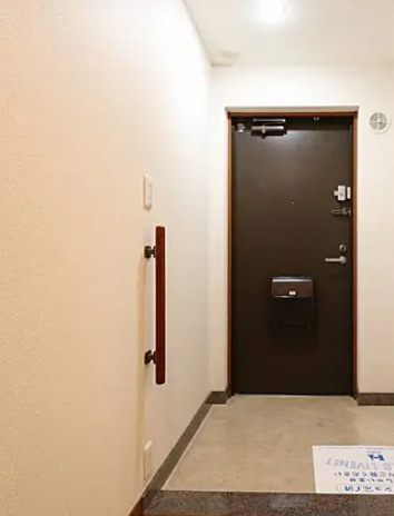 エルコート千林の玄関