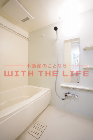 フェリシエ久留米の浴室|日々の疲れを癒すお風呂付です