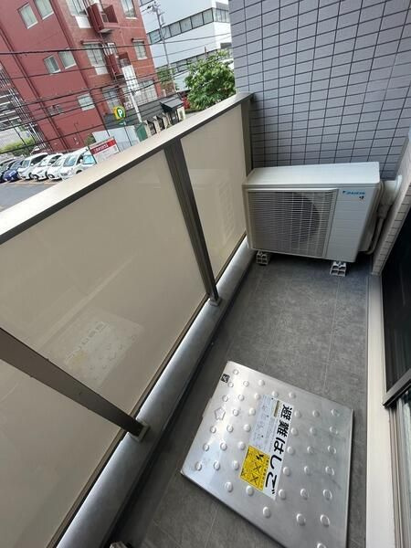 アーバンパーク王子Ⅱのバルコニー