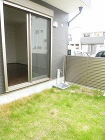 ジェミニｉ北棟のバルコニー