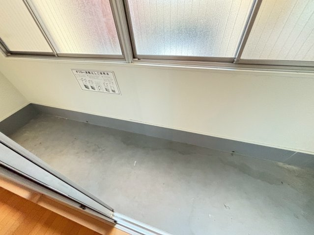 西宮センタービルのバルコニー