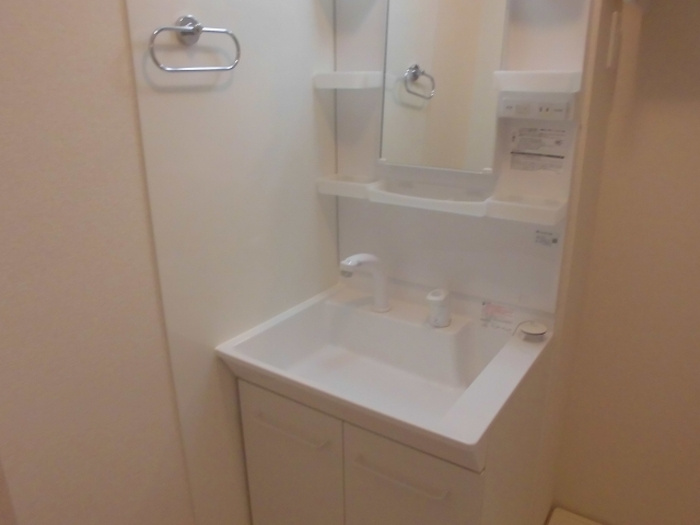 Maison de la pommeの洗面所