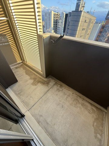 Lalaplace四天王寺夕陽ヶ丘のバルコニー