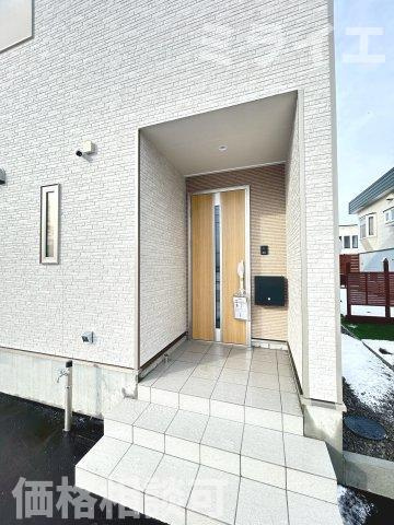 【新築戸建】北広島市輪厚中央3丁目3棟のエントランス|1号棟