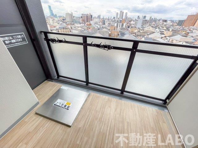 エスリードザ・グレア大阪のバルコニー