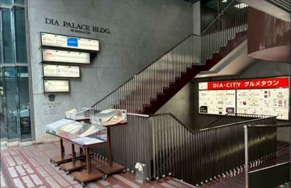 大阪市中央区内本町２丁目の店舗一部の外観パース