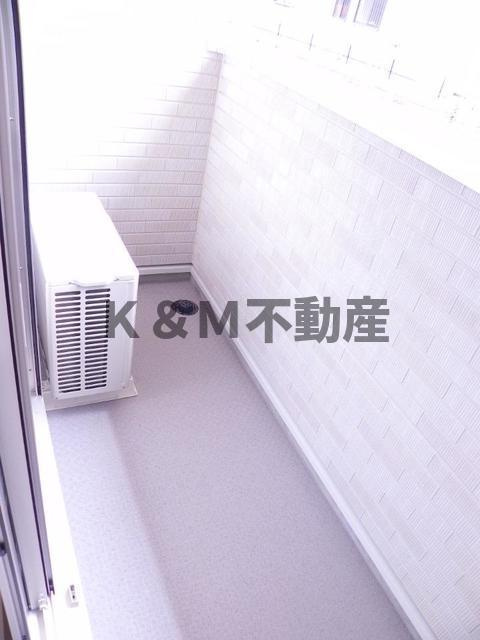 フレグランスのバルコニー|バルコニー付きです