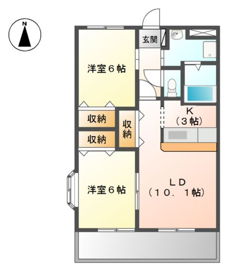 ハイツエトワールの外観|外観写真（昼）