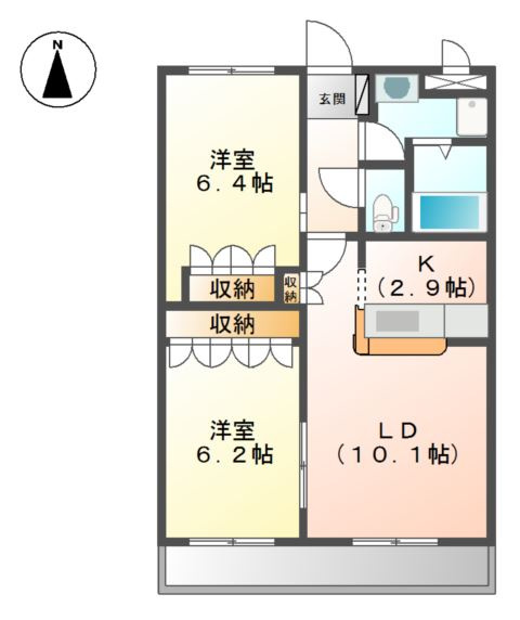 グラッチェⅡ番館の外観|外観写真（昼）