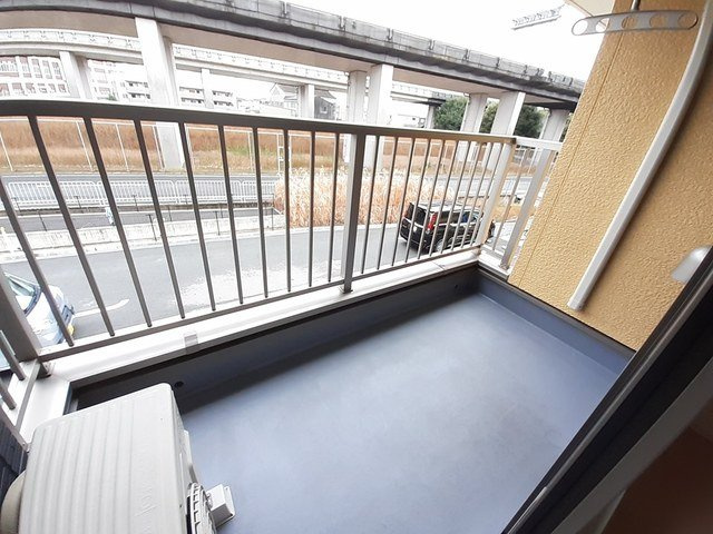 Ｒグレイ砥堀のバルコニー