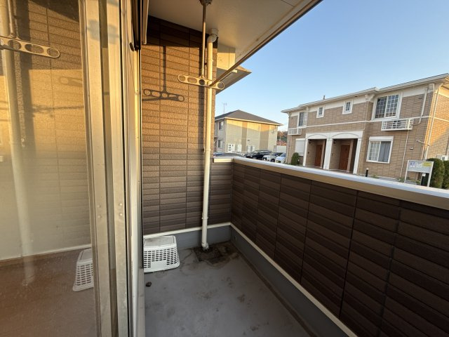 フェリア糸井Ｃのバルコニー