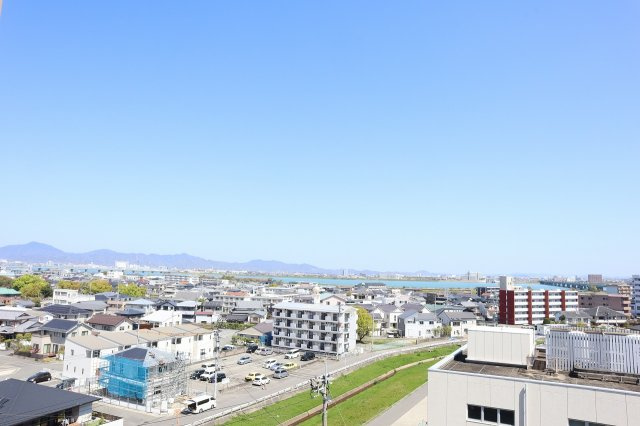 朝日プラザフロンテージ助任橋の展望|玄関側からの眺望