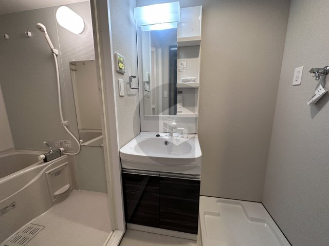 ラックフィールドの独立洗面台