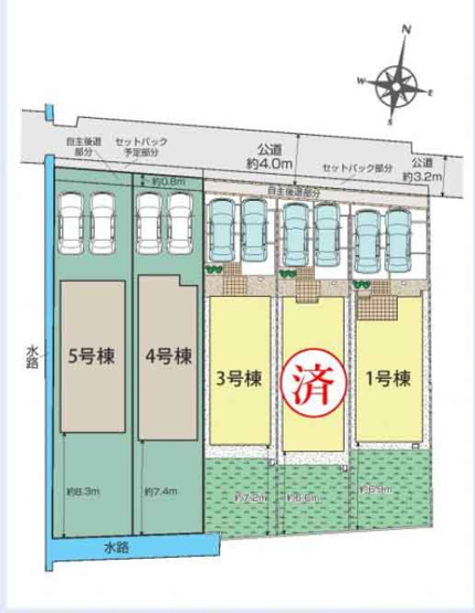 【区画図】 | 新築一戸建て「小田原市曽比」