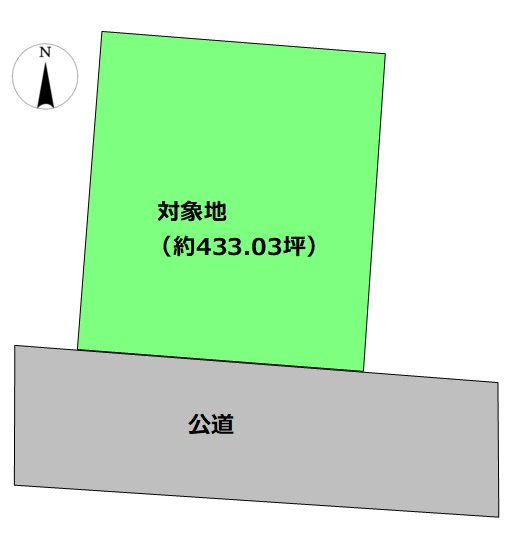 【区画図】 | 西区城山大塘1丁目　土地