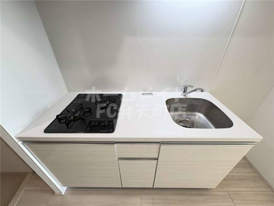 【キッチン】 | スプランディットキャトル | コンパクトなキッチンで掃除もラクラク