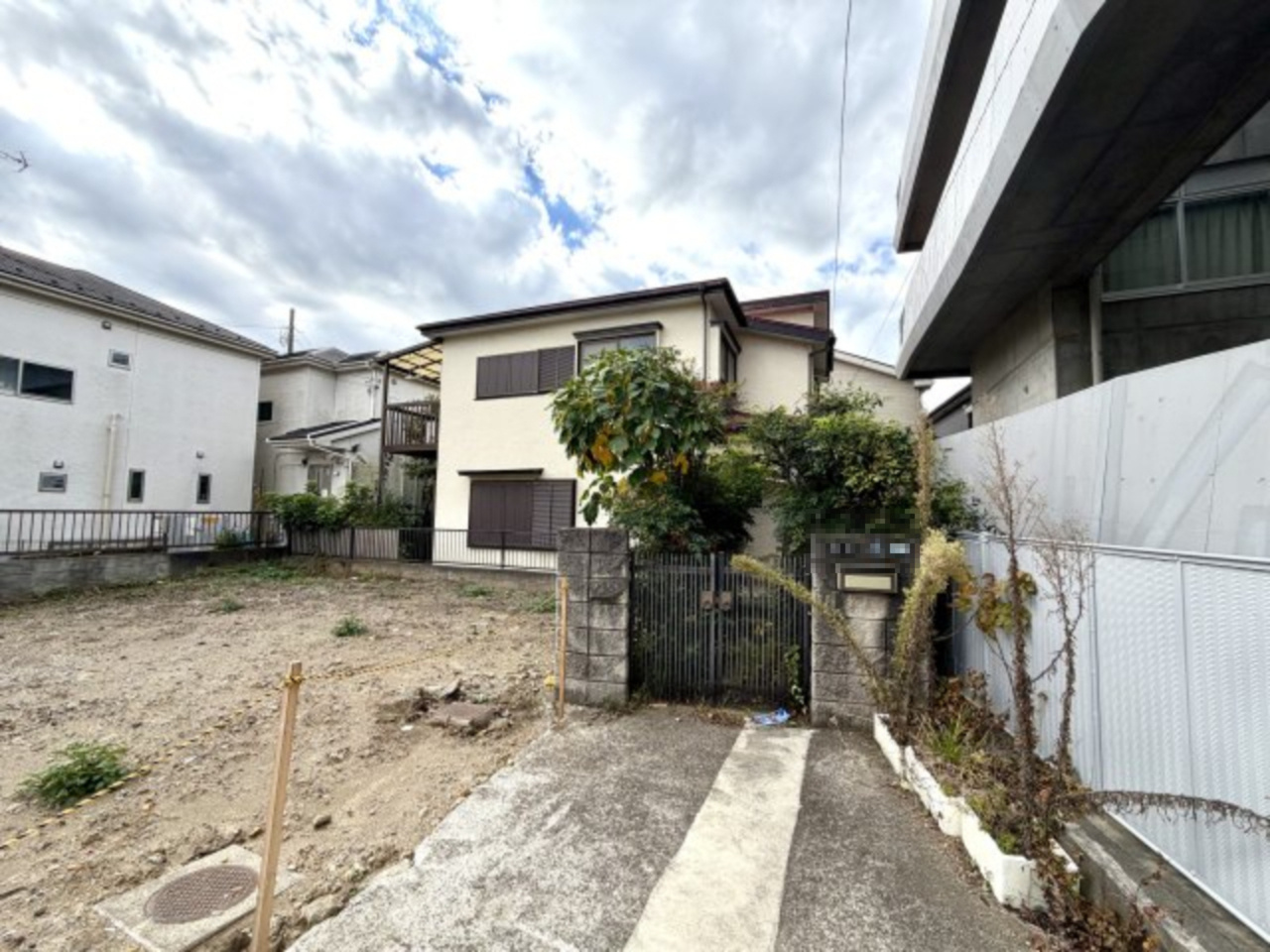 海まで徒歩10分！建築条件なしの更地渡しの売地の外観