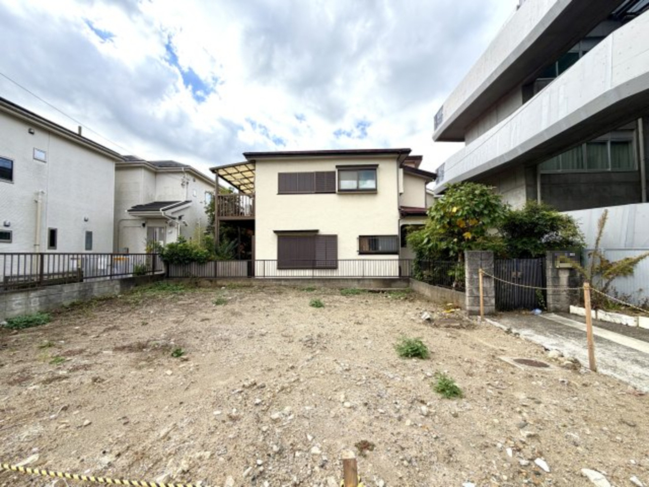 海まで徒歩10分！建築条件なしの更地渡しの売地の外観