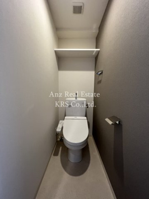 【トイレ】 | プランドール江戸堀レジデンス | 冬場での使用や清潔好きの方にうれしい温水洗浄便座♪