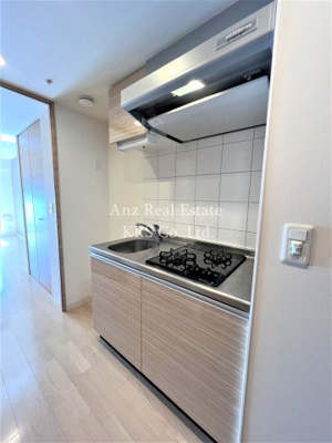 【キッチン】 | プランドール江戸堀レジデンス | 2口ガスコンロ！使いやすいキッチン！