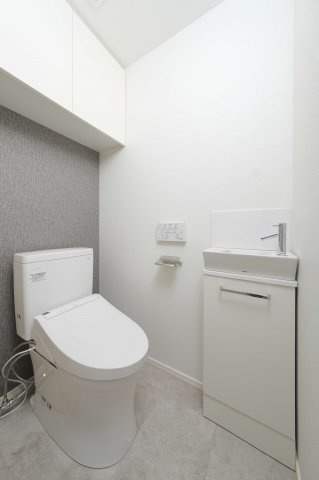 エンクレスト博多駅南FITのトイレ|シンプルで使いやすいトイレです