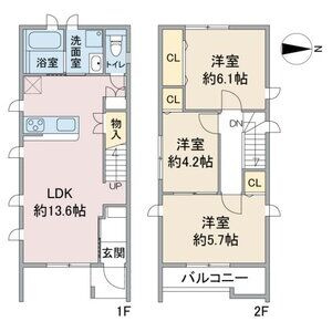 クーボライト共和町　　刈谷市近郊の賃貸ならクラスホーム刈谷店の間取り