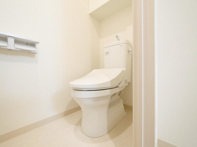 【トイレ】 | ディアコートオリヴィエ | 落ち着いた色調のトイレです