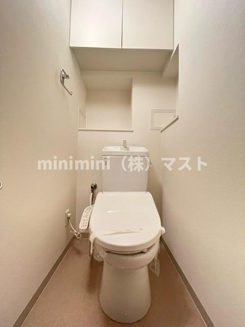 エルセレーノ上本町レジデンスのトイレ