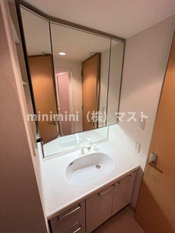 エルセレーノ上本町レジデンスの洗面所