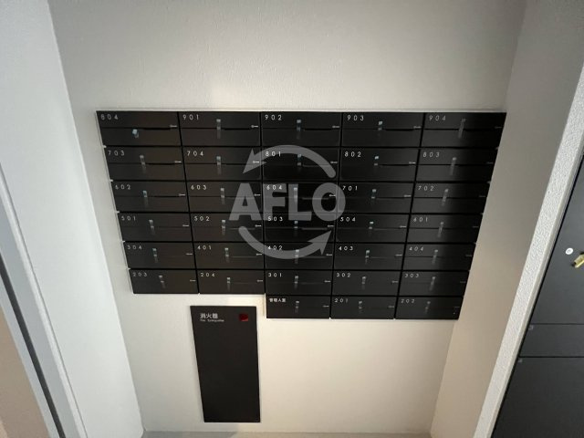 シーズンフラッツ新町のその他共用部分|シーズンフラッツ新町　メールボックス
