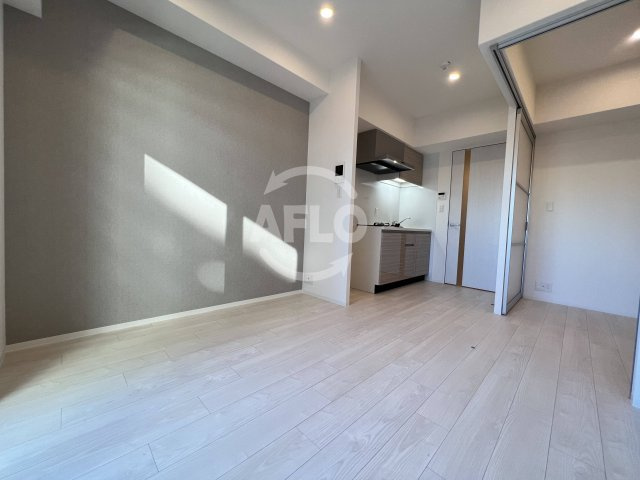 シーズンフラッツ新町の居間・リビング|シーズンフラッツ新町　ダイニング