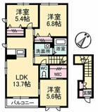 シャーメゾンにしもりAの画像