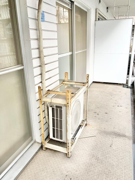 第二サンライズ五反田のバルコニー