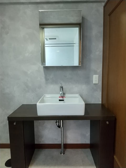 チサンマンション紀の川・ｵｰﾅｰﾁｪﾝｼﾞ・59050の洗面所