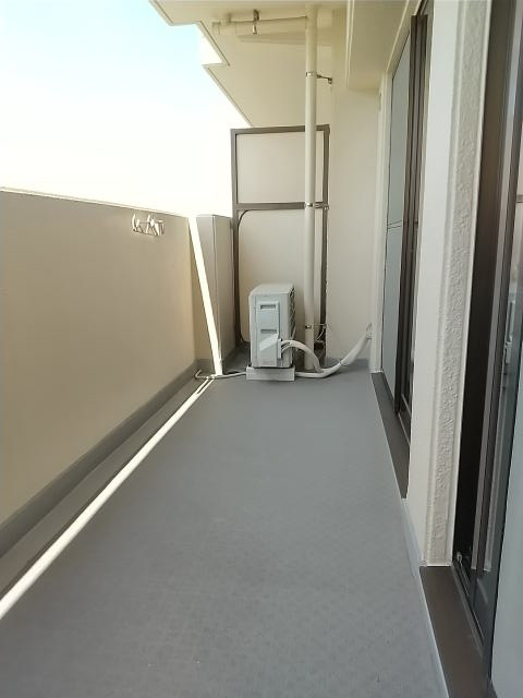 チサンマンション紀の川のバルコニー