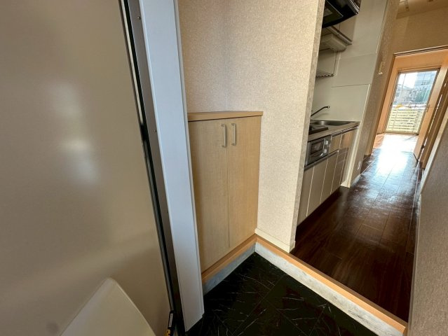 シャーメゾン川口Bの玄関